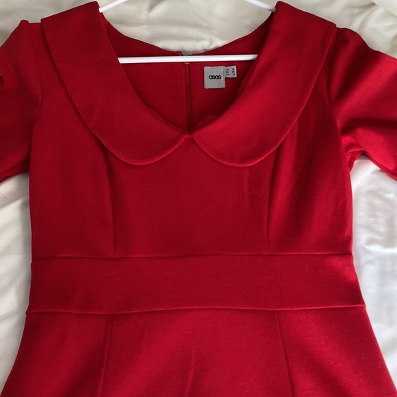 Size 8 Red ASOS dress - Picture 6 of 8